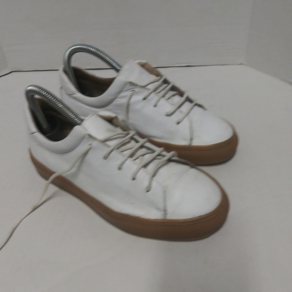 Anthropologie kmd leather sneaker sz 37 - Picture 3 of 6